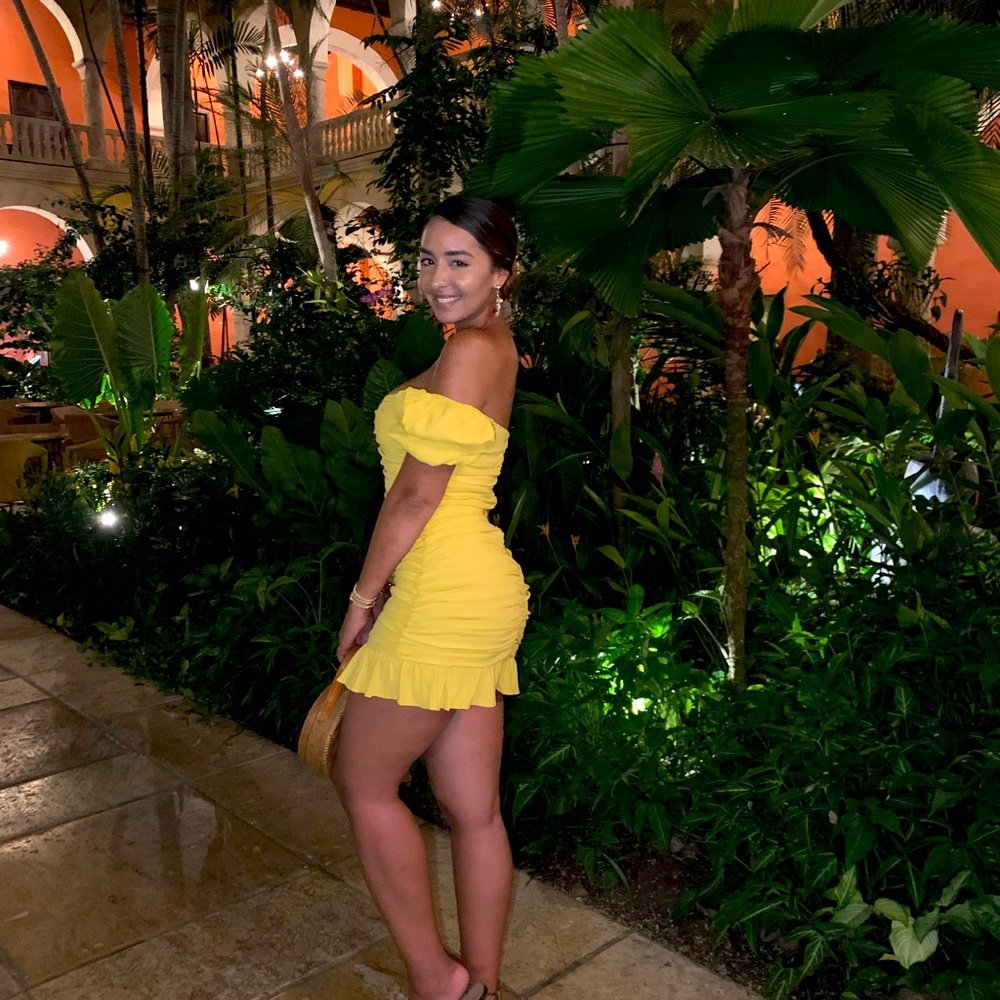Yellow Fashion Nova Dress